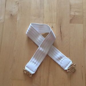 White Nautical Rope Bow Lilly Pulitzer Waist-Belt